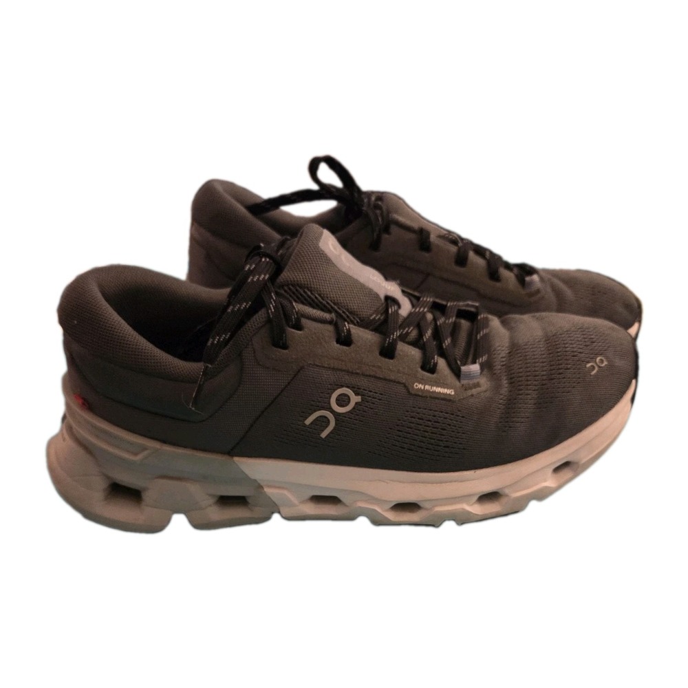 On Cloudflyer 5 Men's 9.5 Gray White Running Shoes CloudTec Helion 3ME3001